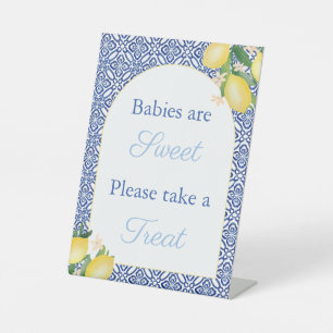 Signe De Table Table de Faveur Forme d'Arche Les Bébés Citrons So