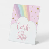 Signe De Table Table de fête des cartes et cadeaux Arc-en-ciel ro (Recto)