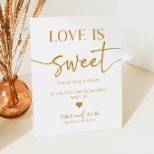 Signe De Table Table de Traitements d'Amour de Mariage Élégant