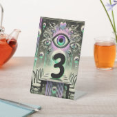 Signe De Table 👁️ "Tableau de surveillance" Numéro de tableau 👁 (In SItu)