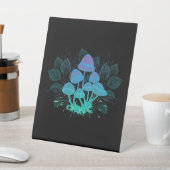 Signe De Table Tabourets dans Bushes (In SItu)