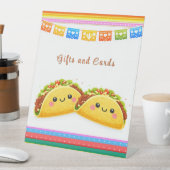 Signe De Table Taco à propos d'une fête de jumeaux bébé (In SItu)