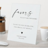 Signe De Table TANYA | Les faveurs de mariage signent avec vos no (In SItu)