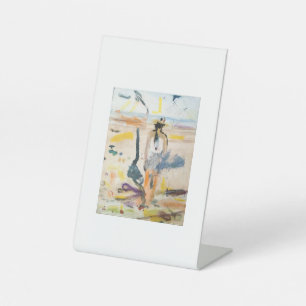 Signe De Table Tar & Pop-tops Abstrait Texas Hankamer Artjunkhaus
