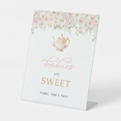 Signe De Table Tea Party Baby Shower Treat (Recto)