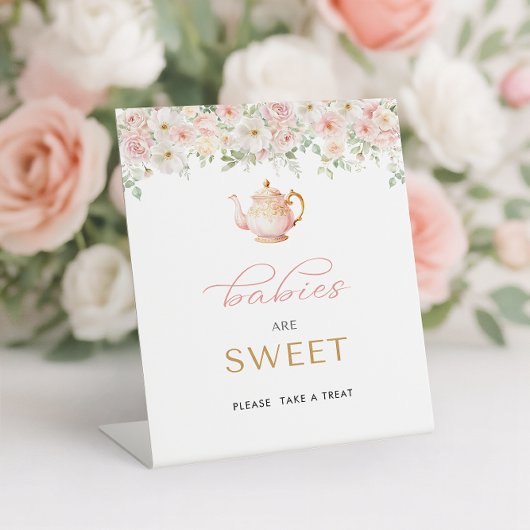 Signe De Table Tea Party Baby Shower Treat