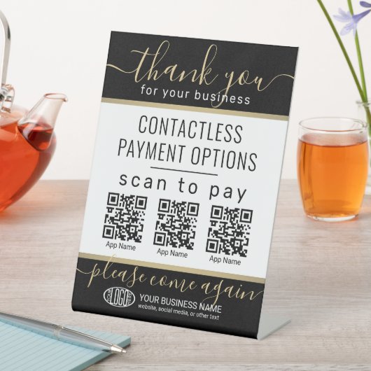 Signe De Table Télécharger les codes QR et le logo 3 applications (In SItu)