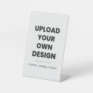 Signe De Table Téléchargez votre propre design ici | Modèle perso