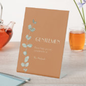 Signe De Table Terracotta Eucalyptus Deco Salle de bain pour homm (In SItu)