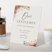 Signe De Table Terracotta Fall Boho Mariage Salle de bain Panier (In SItu)