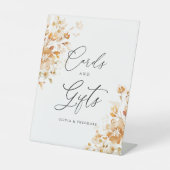 Signe De Table Terracotta Floral Cards & Gifts Wedding Table (Recto)