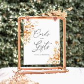 Signe De Table Terracotta Floral Cards & Gifts Wedding Table