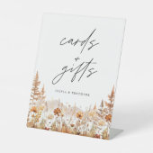 Signe De Table Terracotta Wildflower Mountain Cards & Gifts Table (Recto)