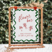 Signe De Table Thats Amore Bridal Shower Flower Bar Make Bouquet