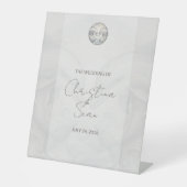 Signe De Table Thème Dauphin Tabletop mariage (Recto)