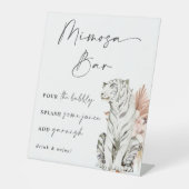 Signe De Table Tigers Boho Tropical Mimosa Bar (Recto)