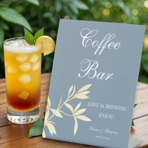 Signe De Table Timeless Floral Symphony Coffee Bar mariage