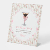 Signe De Table 'Tini Bit Older Espresso Martini Bar Coquette (Recto)