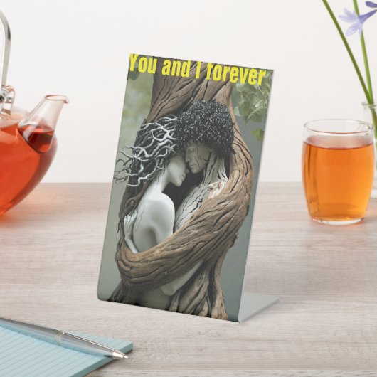 Signe De Table "Toi et moi, Forever" (In SItu)