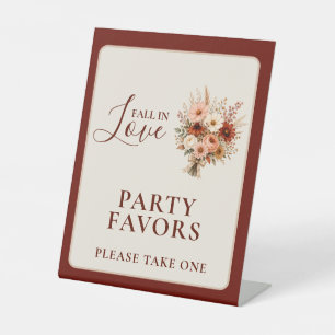 Signe De Table Tombez Amoureux Fleur Sauvage Floral Boho Enterrem
