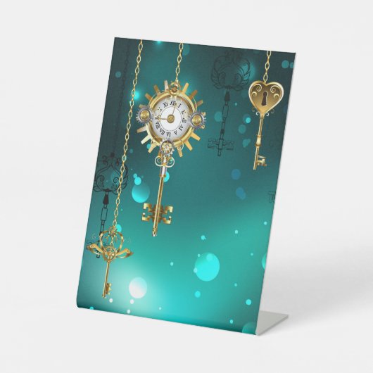 Signe De Table Touches de squelette antique sur Arrière - plan ve (Recto)