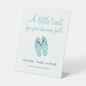 Signe De Table Tourner Pour Votre Pied Mariage (Recto)