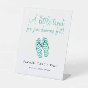 Signe De Table Tourner Pour Votre Pied Mariage