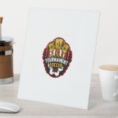 Signe De Table tournoi de football (In SItu)