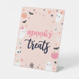 Signe De Table Traitements éffrayants Joli Décor d'anniversaire d