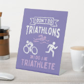 Signe De Table Triathlon Funny (In SItu)