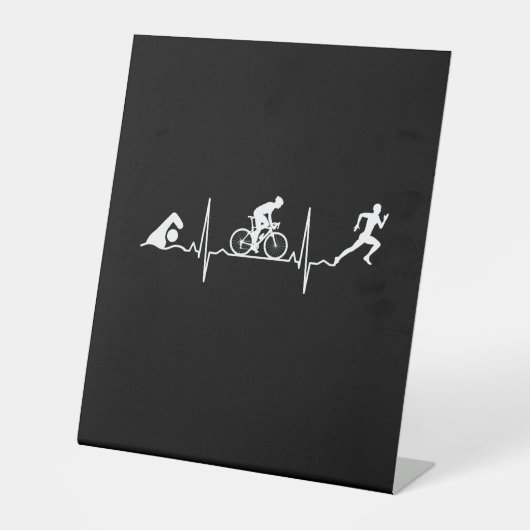 Signe De Table Triathlon - Triathlon (Recto)