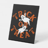 Signe De Table Trick Or Treat (Recto)