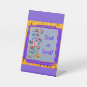 Signe De Table Trick ou Treat ! (Recto)