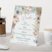 Signe De Table Tropical Cubain Boissons Havana Nights Bar (In SItu)