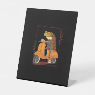 Signe De Table Trottinette Grenouille Champignon Goblincore Acadé
