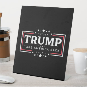 Signe De Table Trump 2024 Reprenez l'Amérique