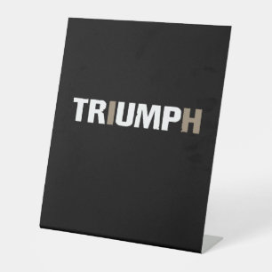 Signe De Table Trump Triomphe 47e président des États-Unis