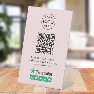 Signe De Table Trustpilot Reviews   Business Review Us Pink QR