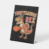 Signe De Table Turkeysaurus Rex Dab Turkey Dino Toddler Boys (Recto)