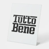 Signe De Table Tutto Bene (Recto)