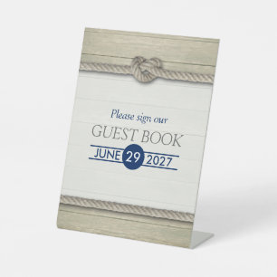 Signe De Table Tying The Knot Rustic Beach Wedding