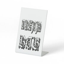typographie gothique blackletter