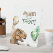 Signe De Table Tyronasaurus Rex Dinosaur Anniversaire Sweet Treat (In SItu)
