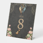 Signe De Table Un coeur steampunk impressionnant (Recto)