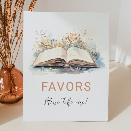 Signe De Table Un nouveau Baby shower de chapitre favorise le par