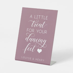 Signe De Table Un Petit Plaisir Pour Vos Pieds De Danse Dusky Ros