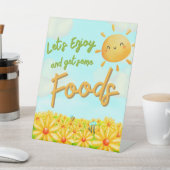 Signe De Table Un petit rayon de soleil - Aliments (In SItu)