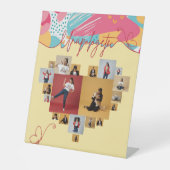 Signe De Table Unapologetic Personalized Feminine Photo Collage (Recto)