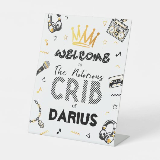 Signe De Table Une Affiche de bienvenue célèbre, La Grande (Recto)