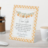Signe De Table Une Baby Shower pour un Petit Bout (In SItu)